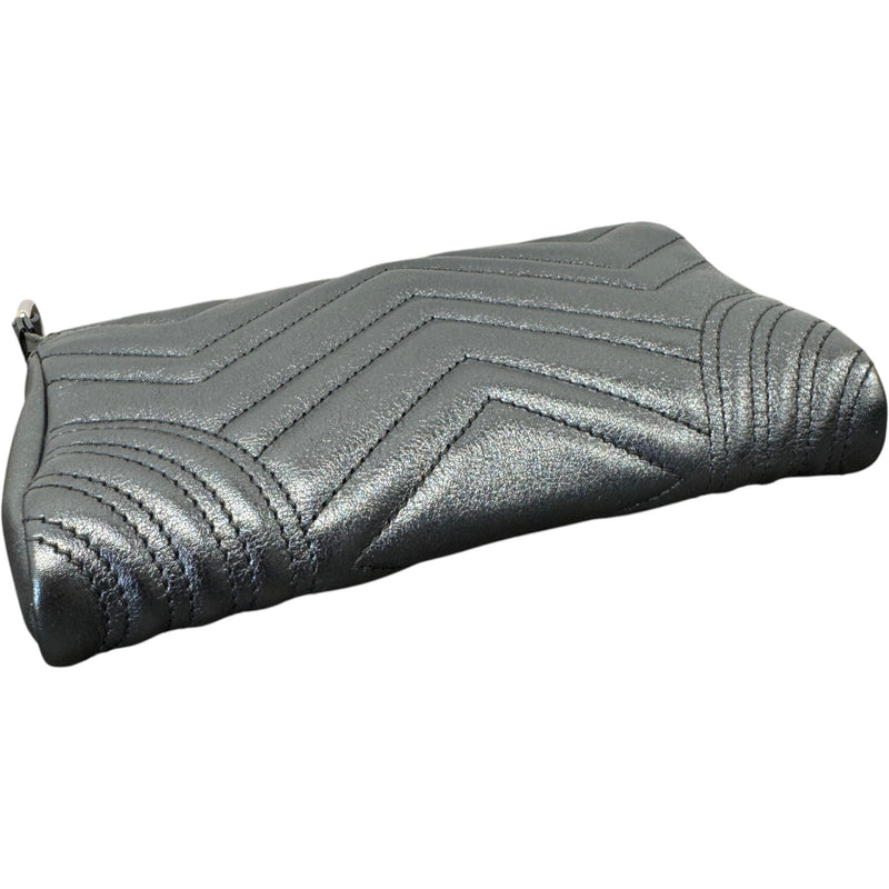 Women's GG Marmont Small Shoulder Handbag Grey