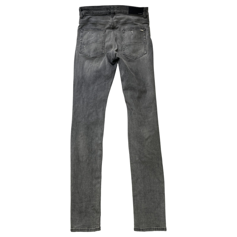 Men's Mx1 Distressed Jeans Grey Size Waist 31"