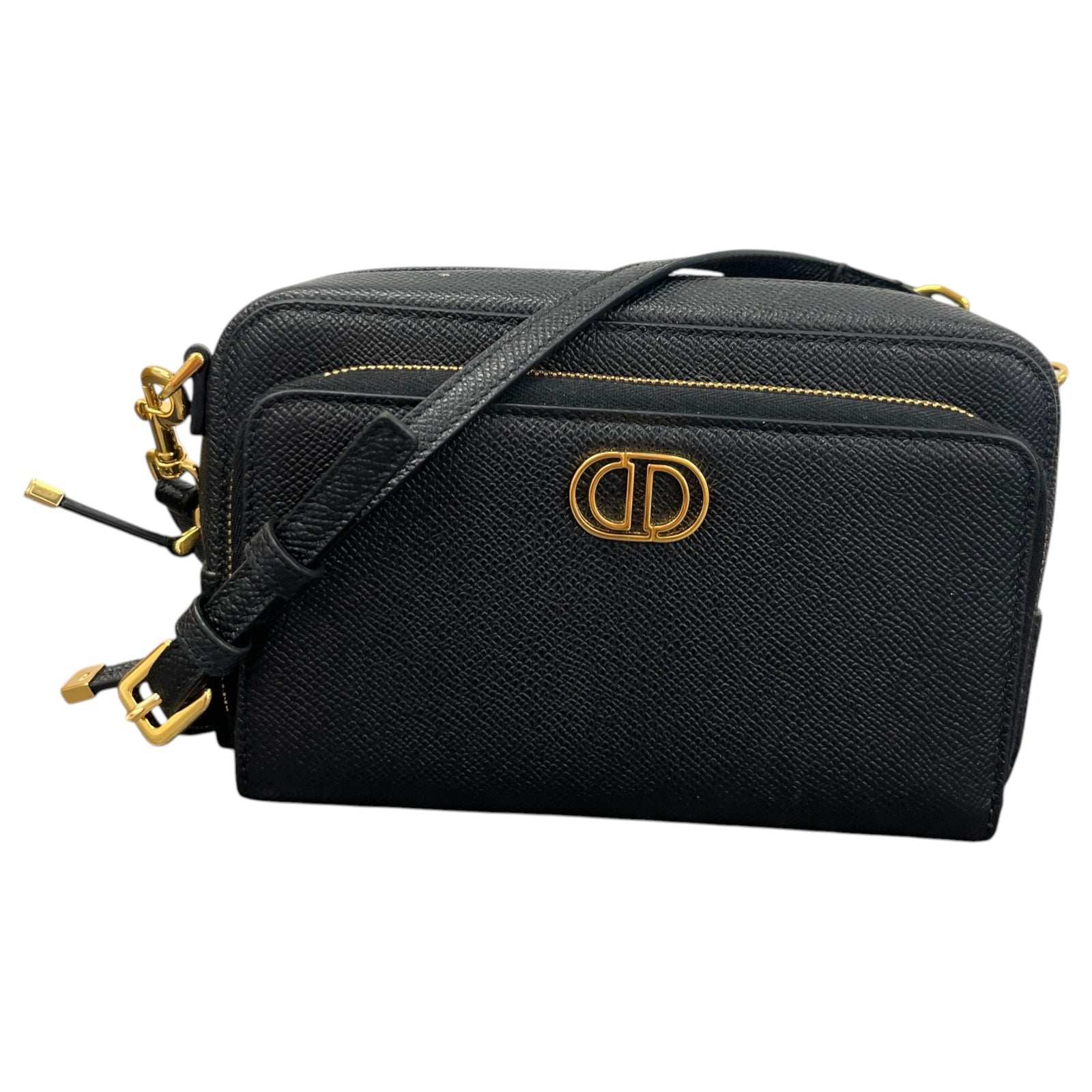 Women's Caro Double Pouch Crossbody Bag Black - Photo 1