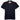 Men's Web Collar Polo Shirt Black Size M