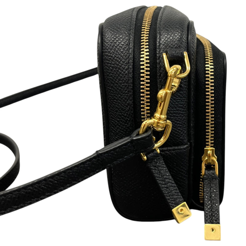 Women's Caro Double Pouch Crossbody Bag Black