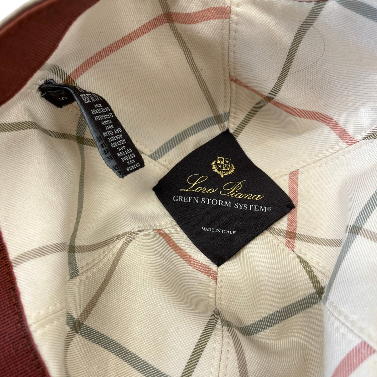 Women's Embroidered Logo Cap Beige Size S - Photo 10