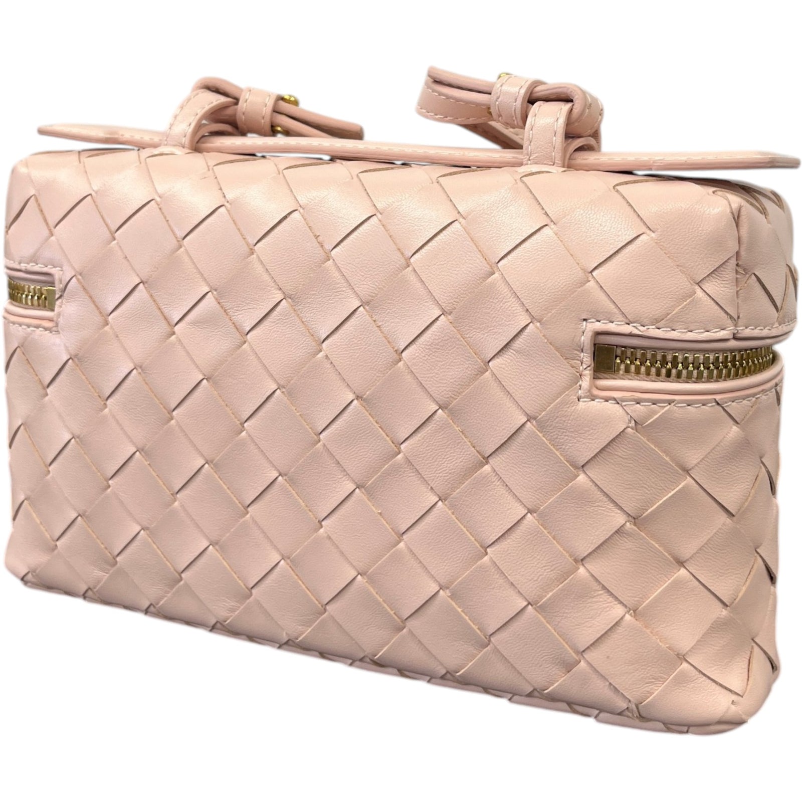 Women's Bang Bang Vanity Intrecciato Bag Pink - Photo 9