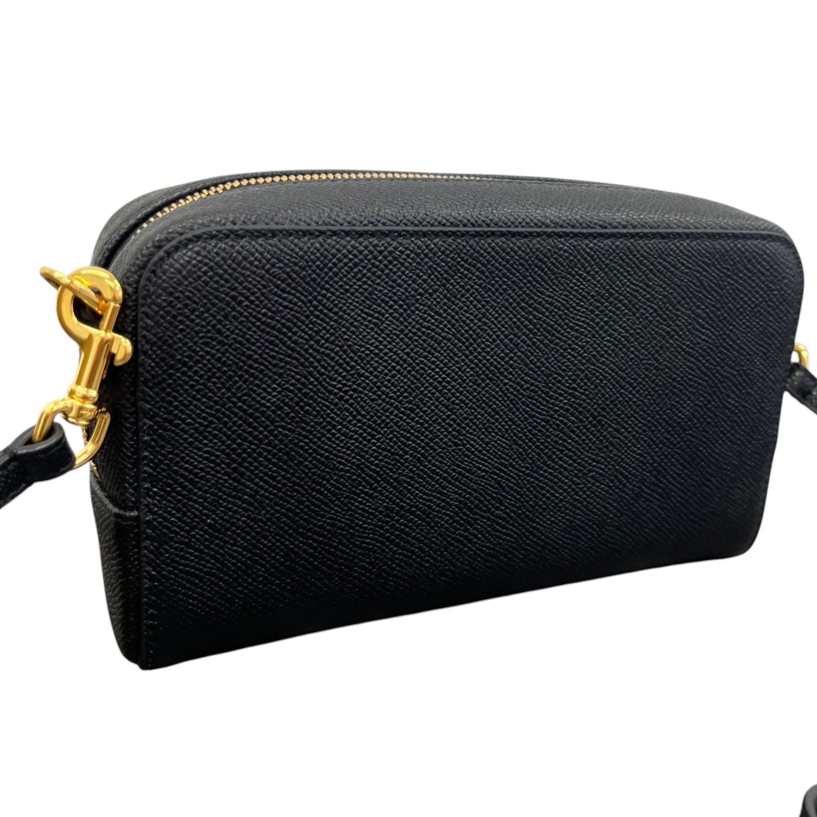 Women's Caro Double Pouch Crossbody Bag Black - Photo 8