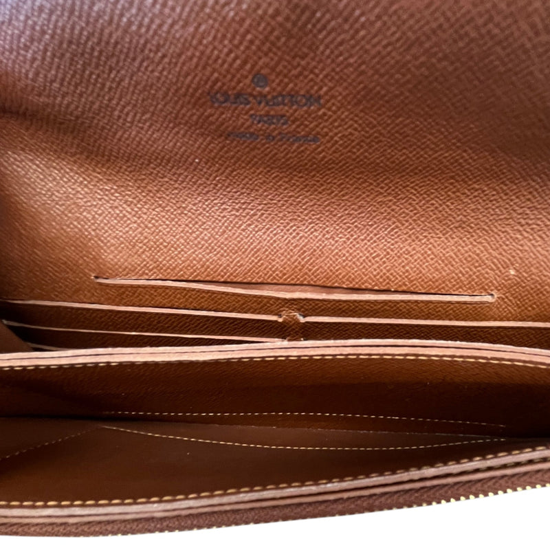 Women's Monogram Portefeuille Long Modulable Wallet Brown