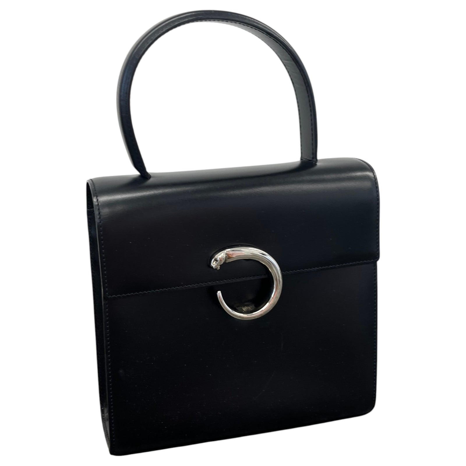 Women's Panthère Handbag Black - Photo 4