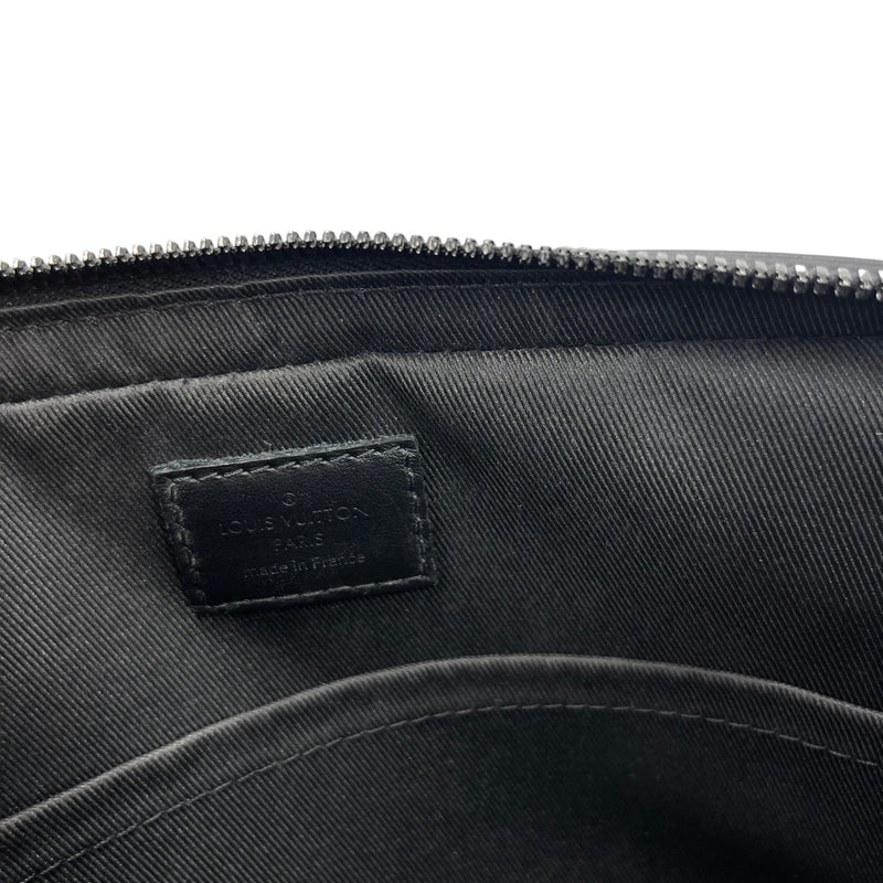 Men's Monogram Shadow Duo Messenger Bag Black