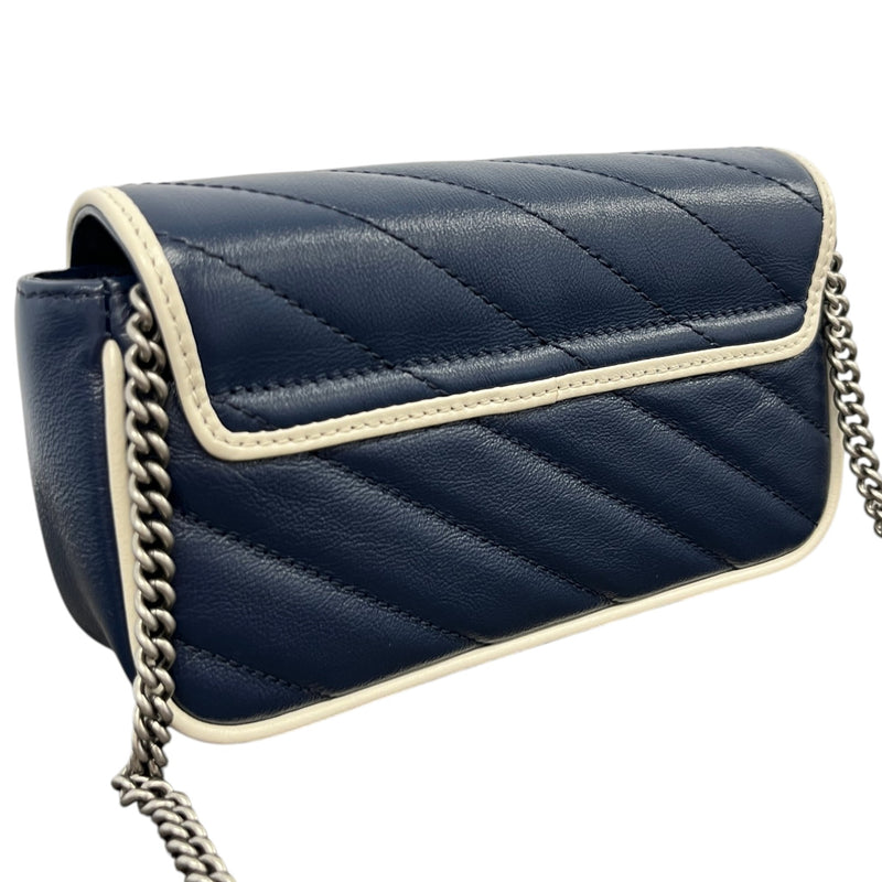 Women's Gg Marmont Mini Bag Navy
