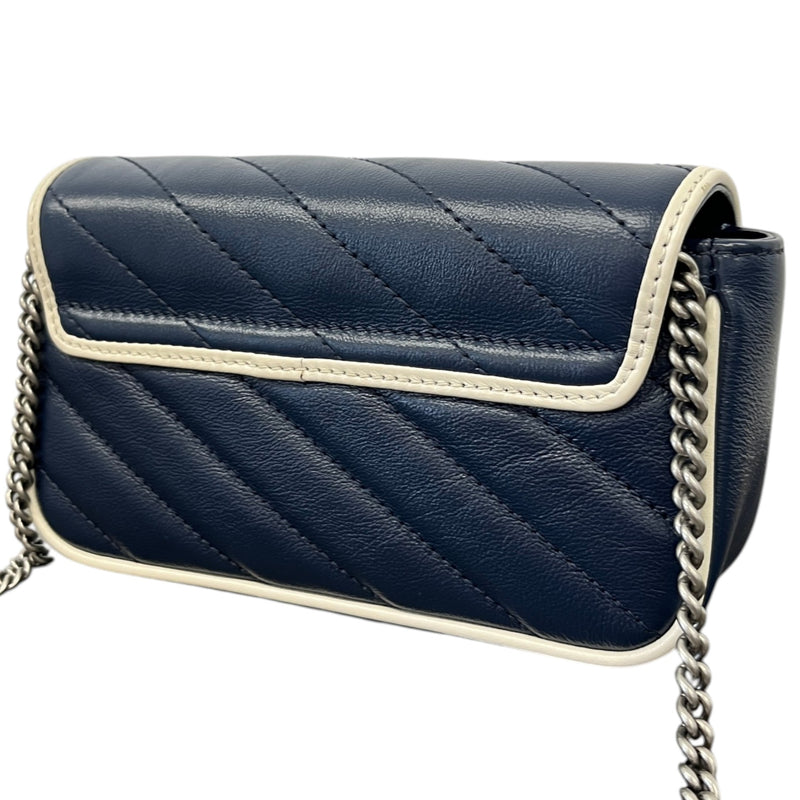 Women's Gg Marmont Mini Bag Navy