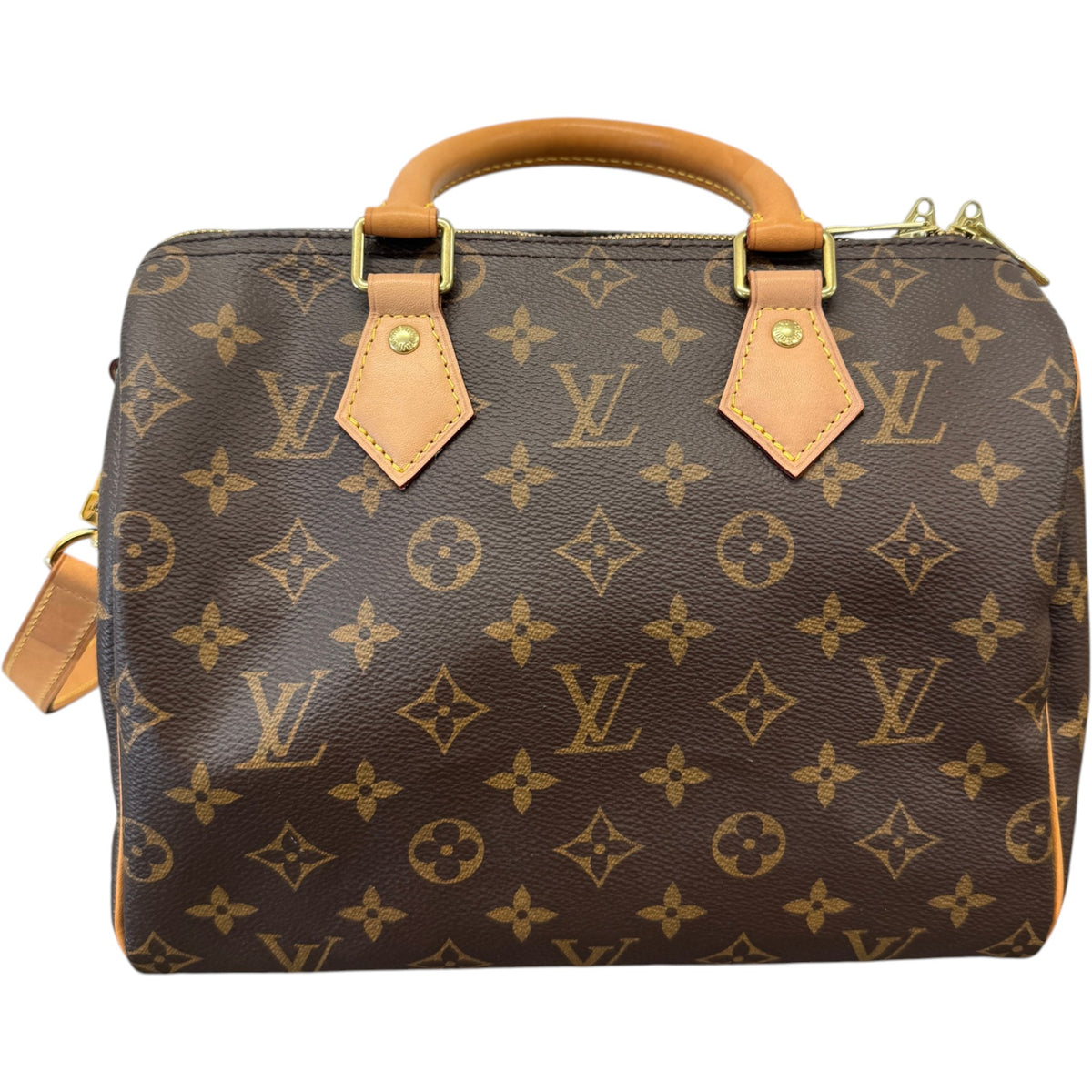 Women's Monogram Speedy Bandoulière 25 Handbag Brown - Photo 3