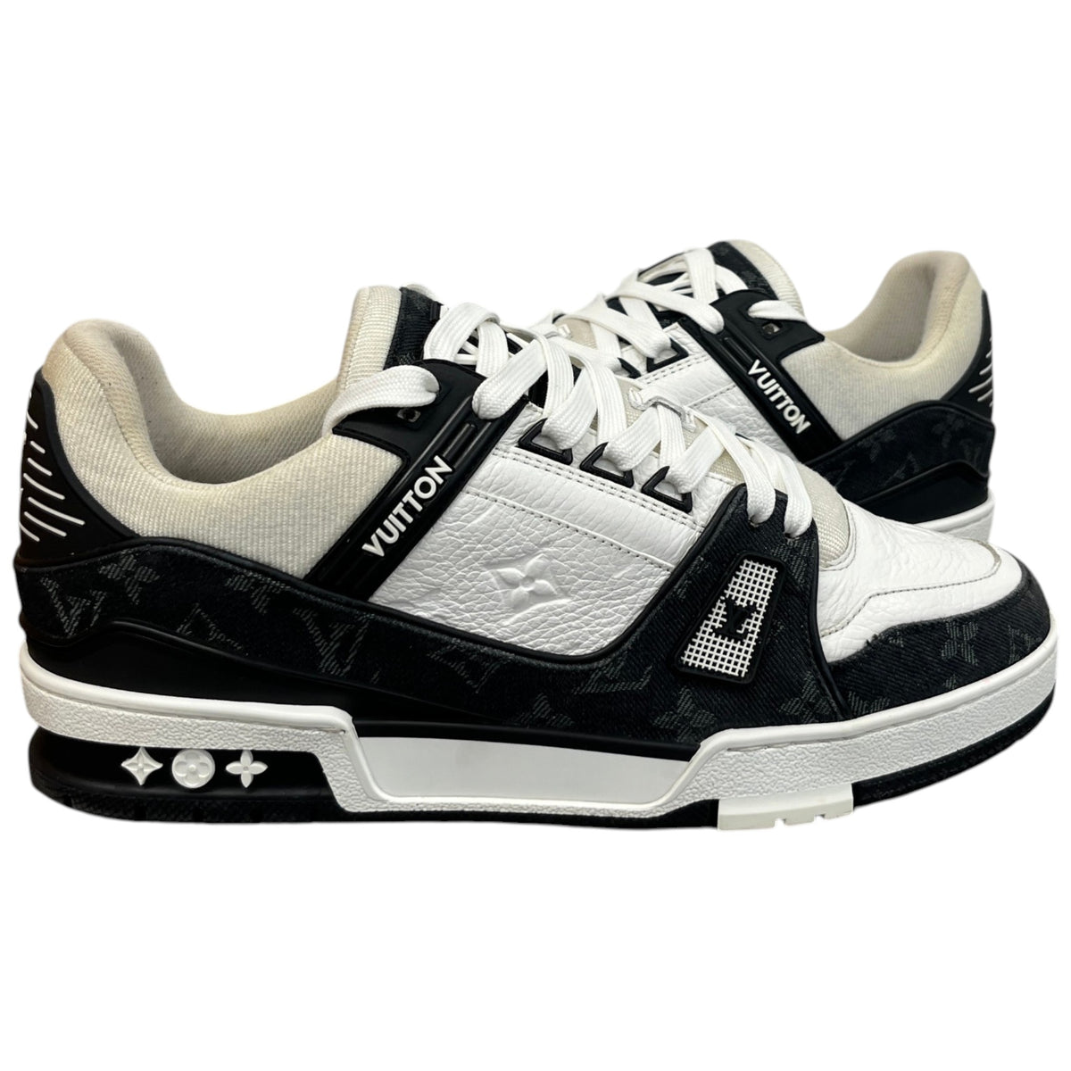 Men's LV Low Trainers White Size UK 8 / EU 42 - Photo 3