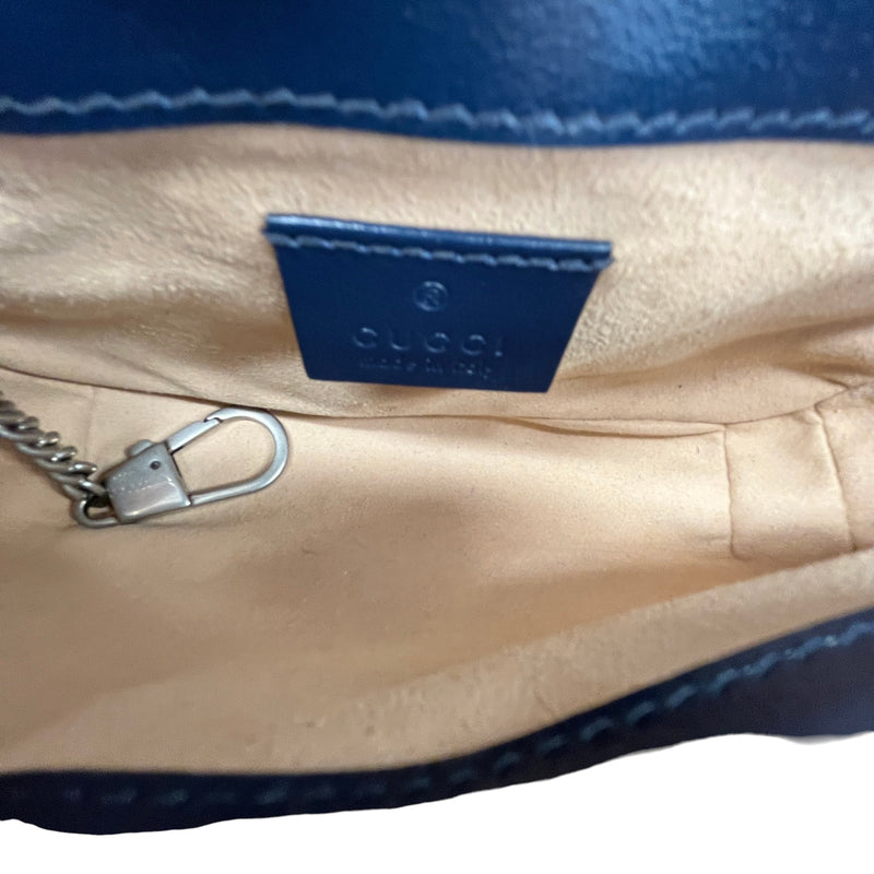 Women's Gg Marmont Mini Bag Navy