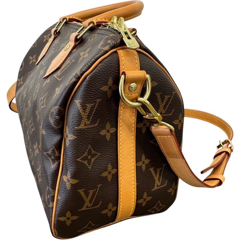 Women's Monogram Speedy Bandoulière 25 Handbag Brown