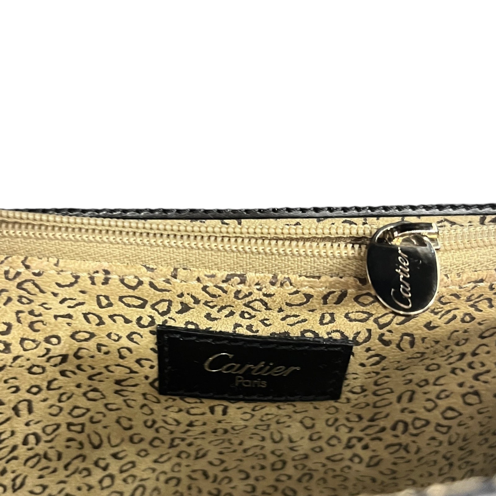 Women's Panthère Handbag Black - Photo 11