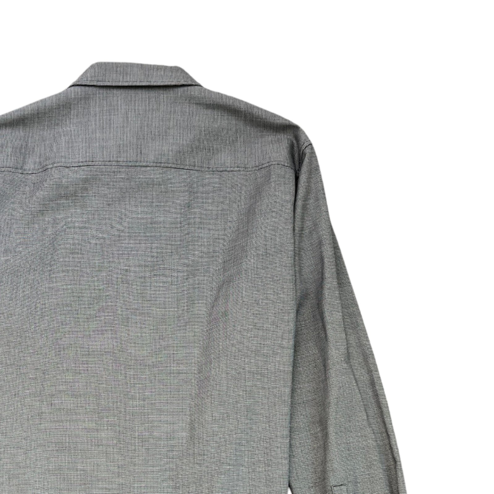 Dior Men's Homme Patterned Long Sleeve Shirt Grey Size S - Photo 4