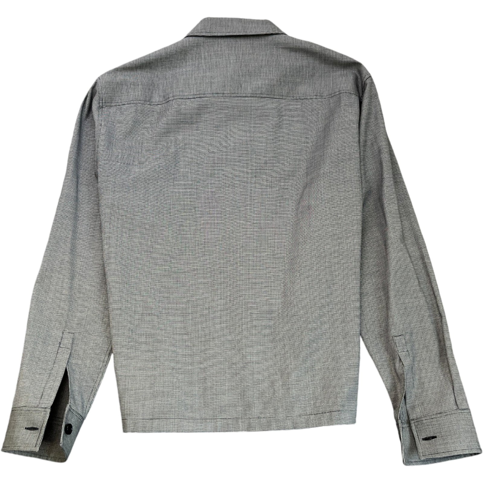 Dior Men's Homme Patterned Long Sleeve Shirt Grey Size S - Photo 2