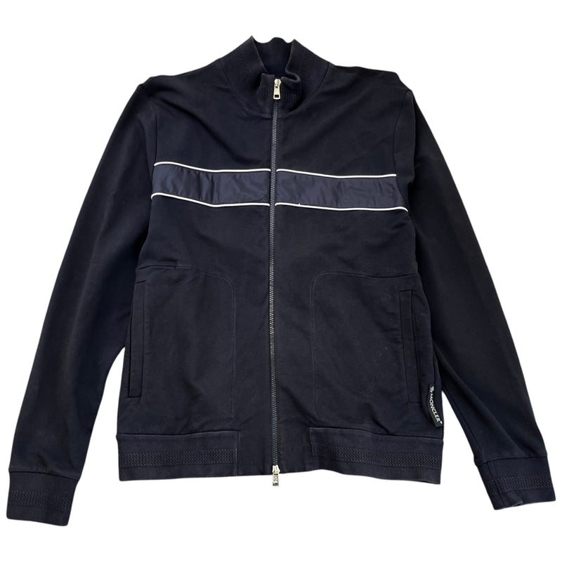 Men's Logo Maglia Cardigan Track Jacket Navy Size XL