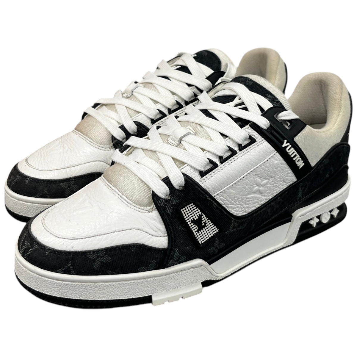 Men's LV Low Trainers White Size UK 8 / EU 42 - Photo 9
