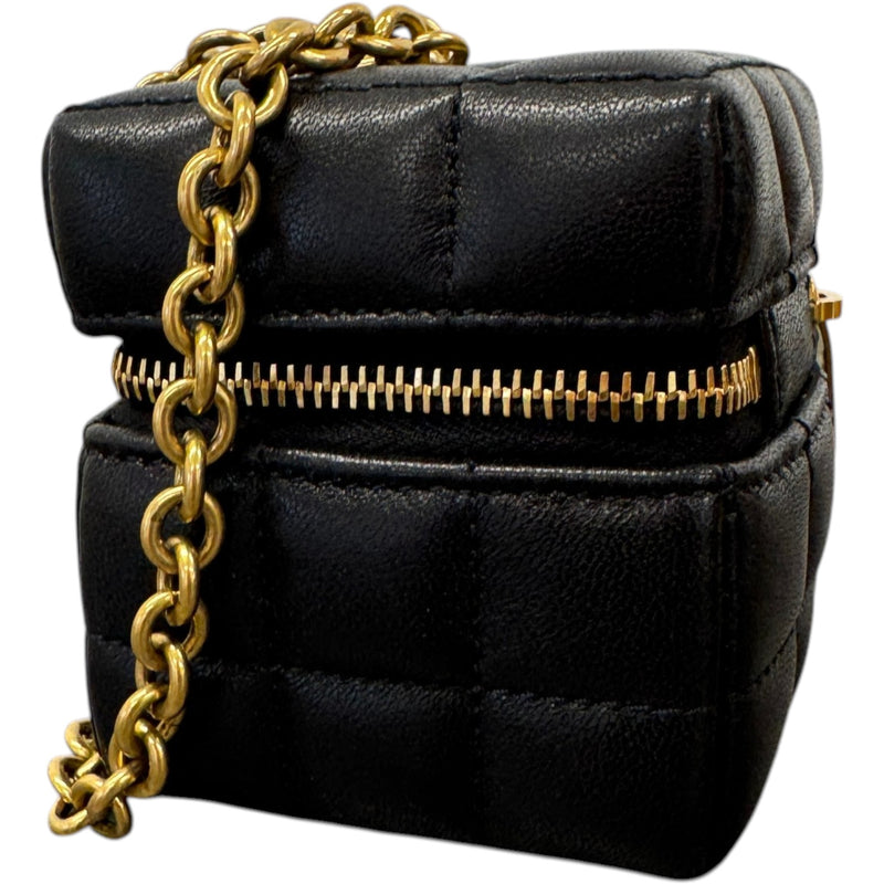 Women's Mini Cube Cassandre Matelasse Bracelet Black