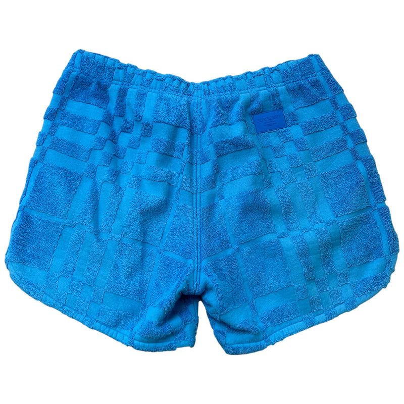 Men's Willesden Mega Check Shorts Blue Size L