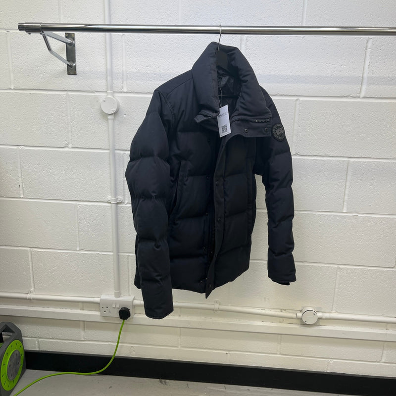 Men's Wyndham Parka Down Jacket Black Size S