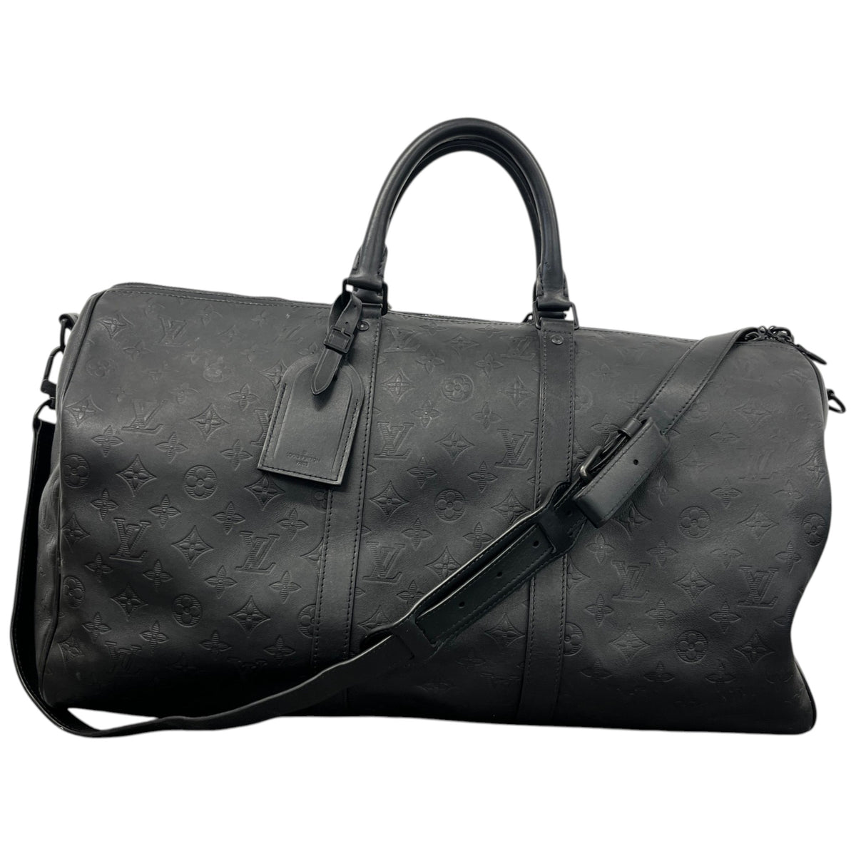 Men's Monogram Keepall 50 Travel Bag Black - Photo 1