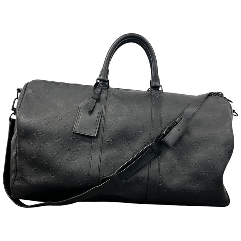 Men's Monogram Keepall 50 Travel Bag Black