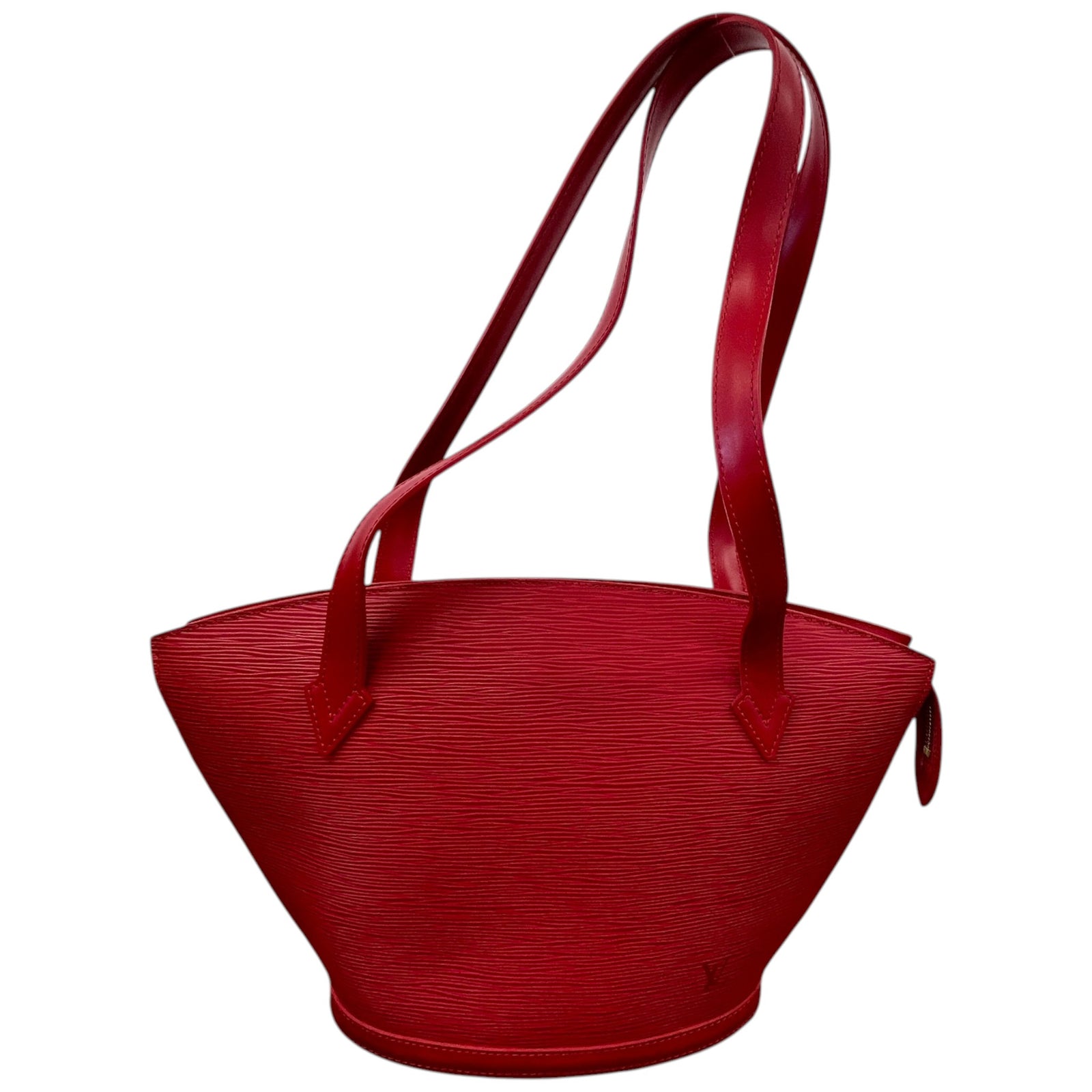 Women's Epi Leather Saint Jacques Pm Handbag Red - Photo 1