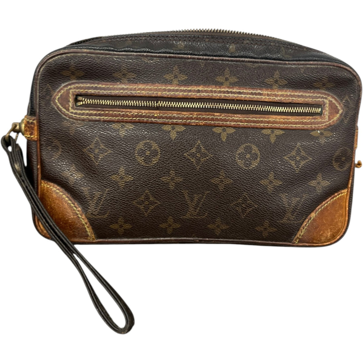 Men's Marly Dragonne Pouch Brown - Photo 1