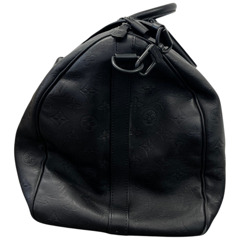 Men's Monogram Keepall 50 Travel Bag Black