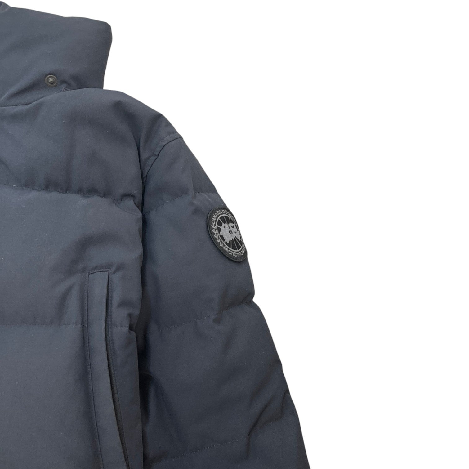 Men's Wyndham Parka Down Jacket Black Size S - Photo 6