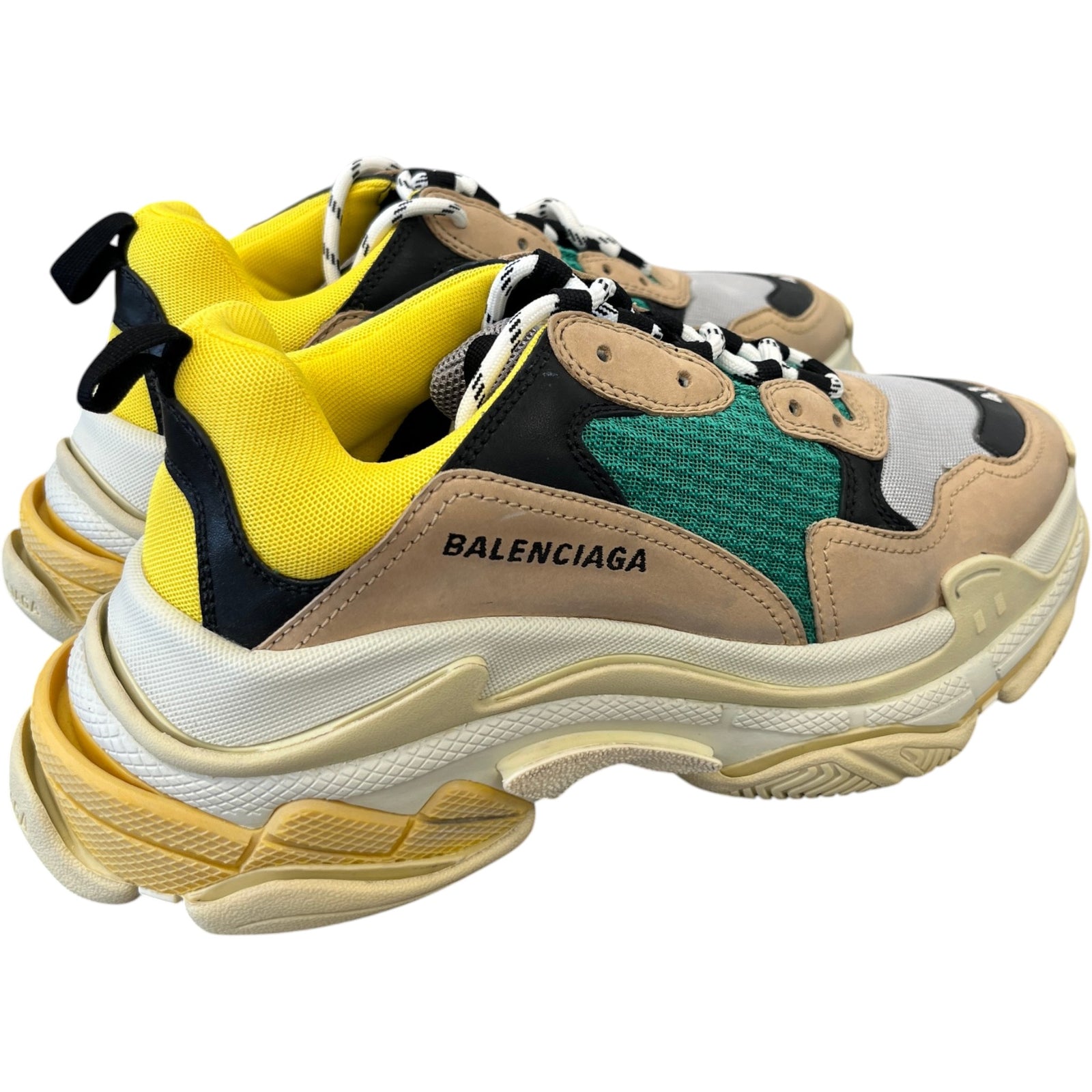 Men's Triple S Low Trainers Multi-Coloured Size UK 7 / EU 41 - Photo 8