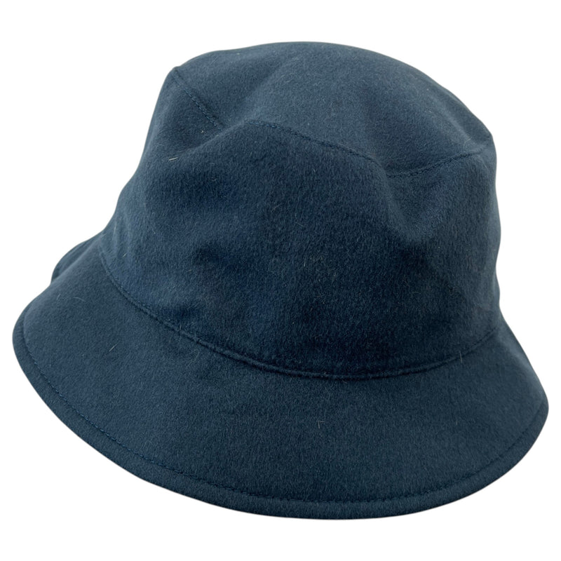 Men's Cityleisure Cashmere Bucket Hat Navy Size L