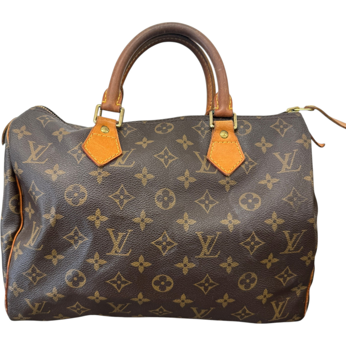 Women's Monogram Speedy 30 Handbag Brown - Photo 1