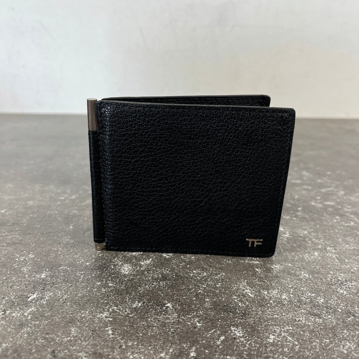 Men's TF Money Clip Wallet Black - Photo 9