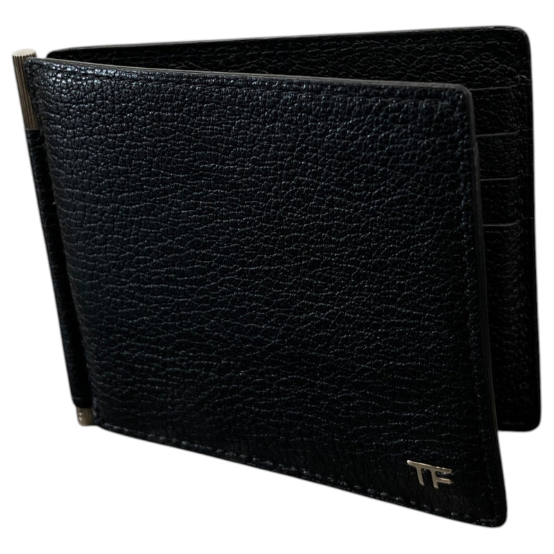 Men's TF Money Clip Wallet Black