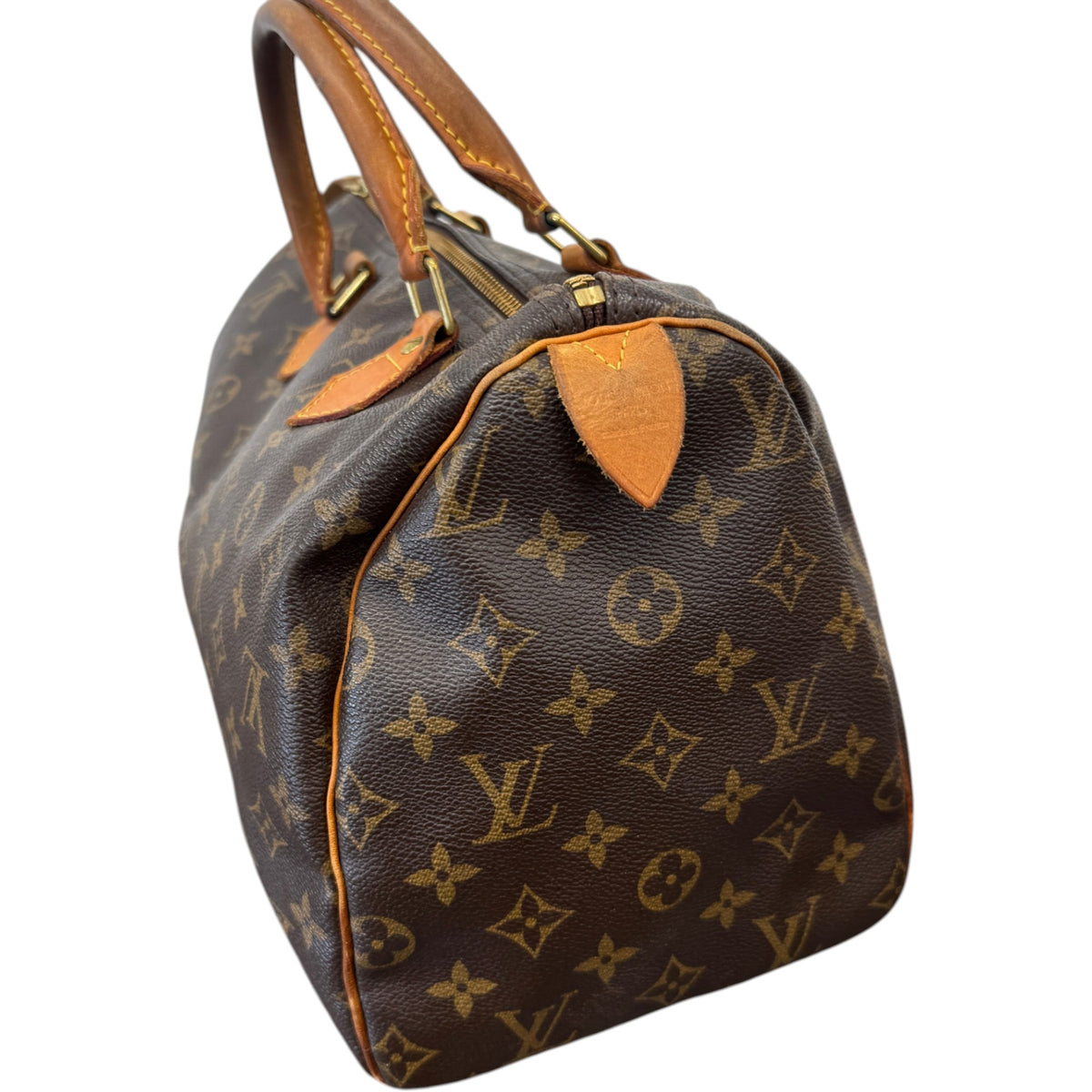 Women's Monogram Speedy 30 Handbag Brown - Photo 5