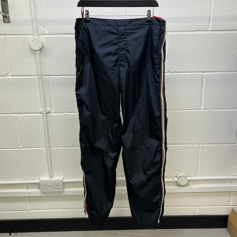 Men's Linea Rossa Nylon Joggers Black Size IT 48 / UK 32