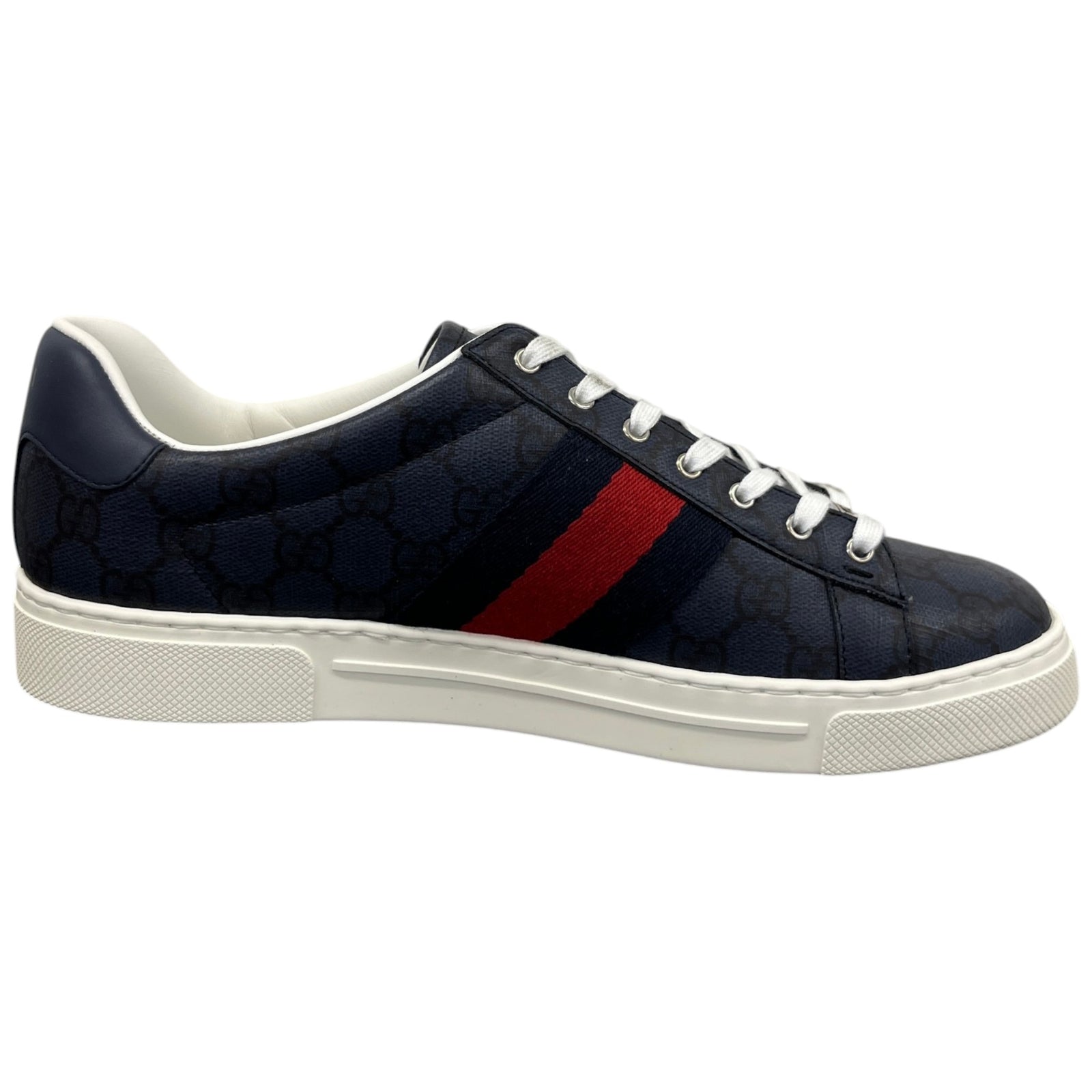 Men's Gg Supreme Ace Low Trainers Navy Size EU 42 / UK 8 - Photo 4