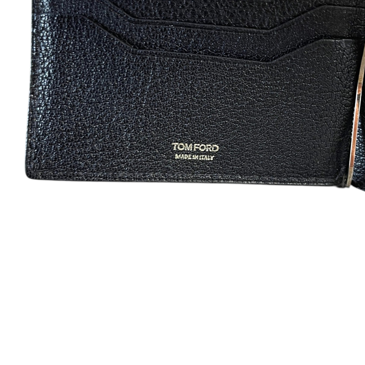 Men's TF Money Clip Wallet Black - Photo 8