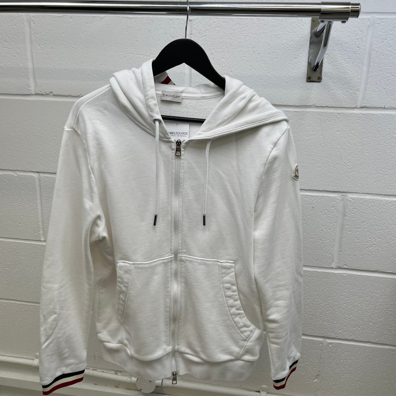 Men's Maglia Hoodie White Size L - Photo 10