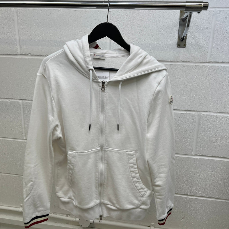 Men's Maglia Hoodie White Size L
