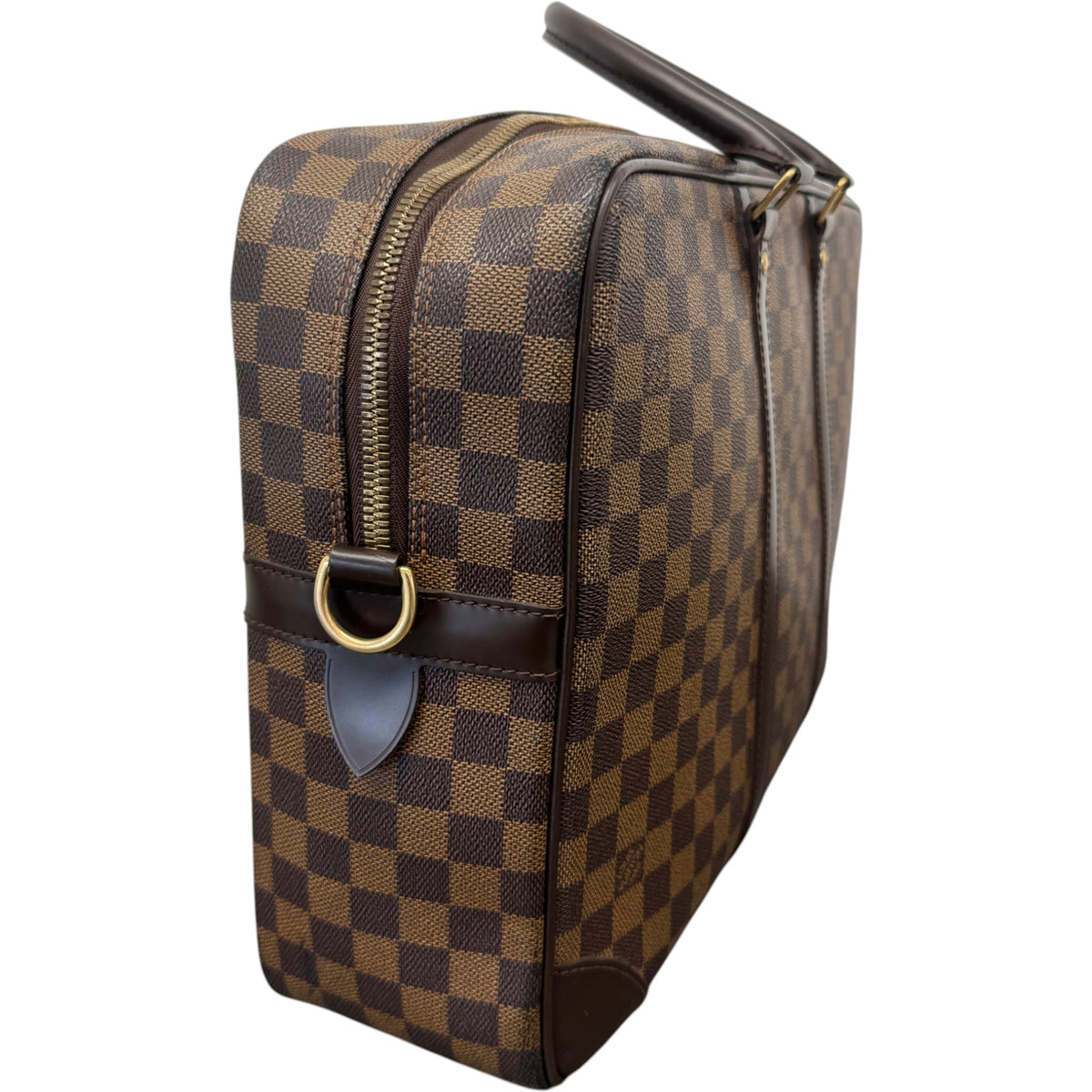 Men's Damier Ebene Porte-Documents Voyage GM Briefcase Brown - Photo 3