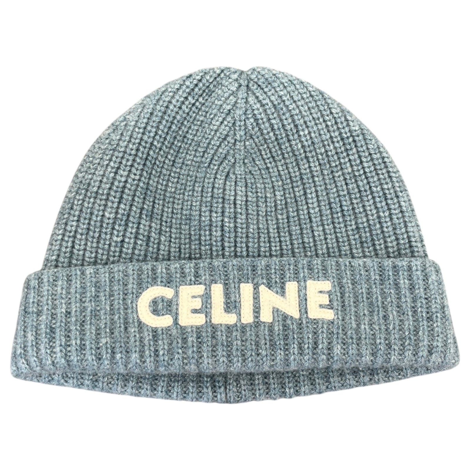 Women's Logo Patch Beanie Blue - Photo 1