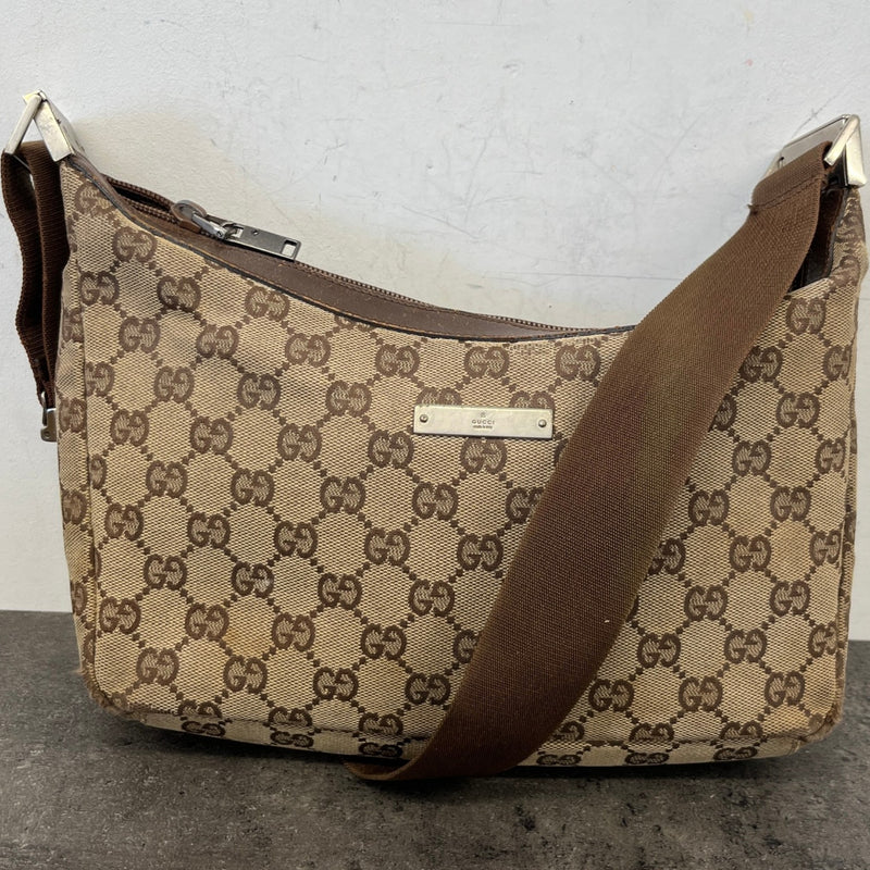 Women's GG Monogram Canvas Handbag Beige