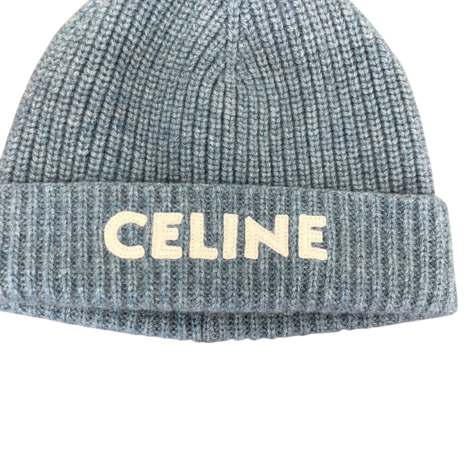 Women's Logo Patch Beanie Blue - Photo 5