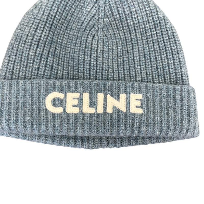 Women's Logo Patch Beanie Blue
