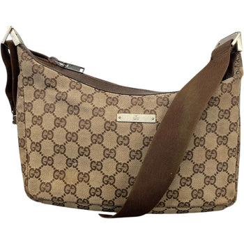 Women's GG Monogram Canvas Handbag Beige