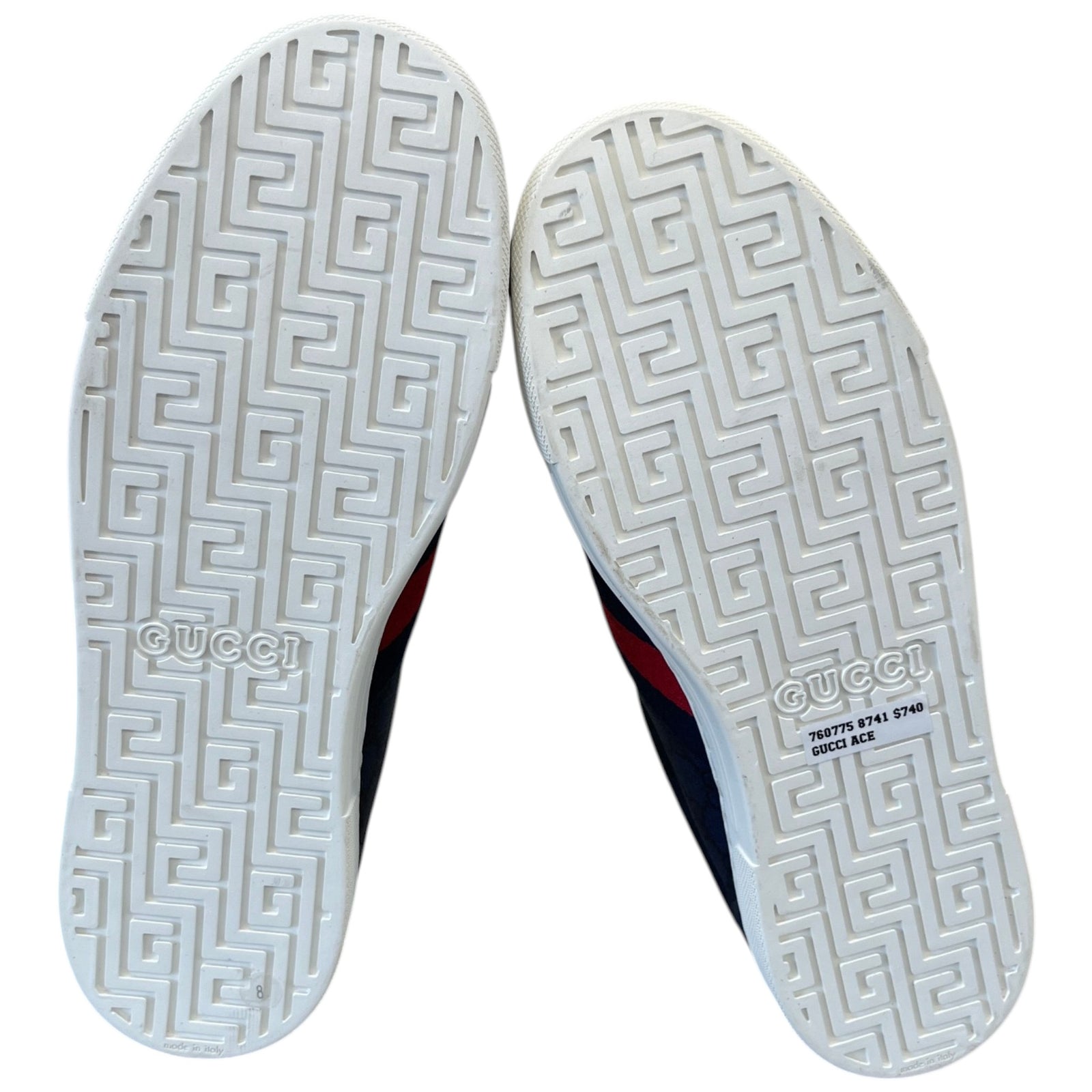 Men's Gg Supreme Ace Low Trainers Navy Size EU 42 / UK 8 - Photo 11