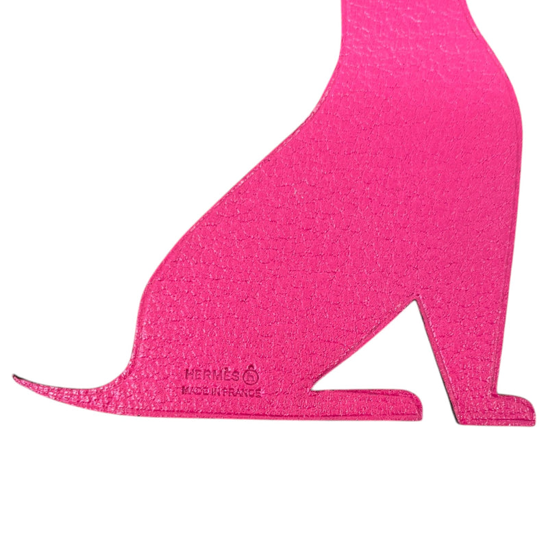 Women's Dog Silhouette Charm Pink